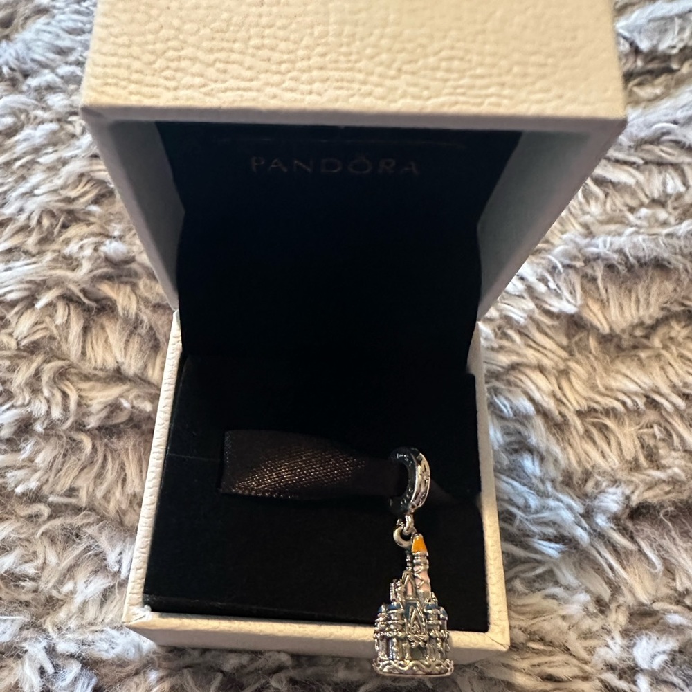 Pandora Disney castle 50th anniversary charm